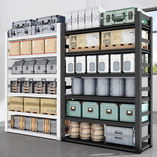 Shelf storage rack multi-layer floor-to-ceiling warehouse balcony storage rack utility room commercial supermarket steel storage rack