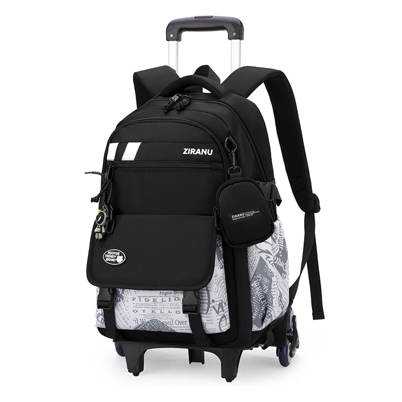 Pescado natural nuevo tipo de mochila de tirón de escuela secundaria simple de alta calidad en mochila de estudiantes de escuela secundaria mochila de gran capacidad