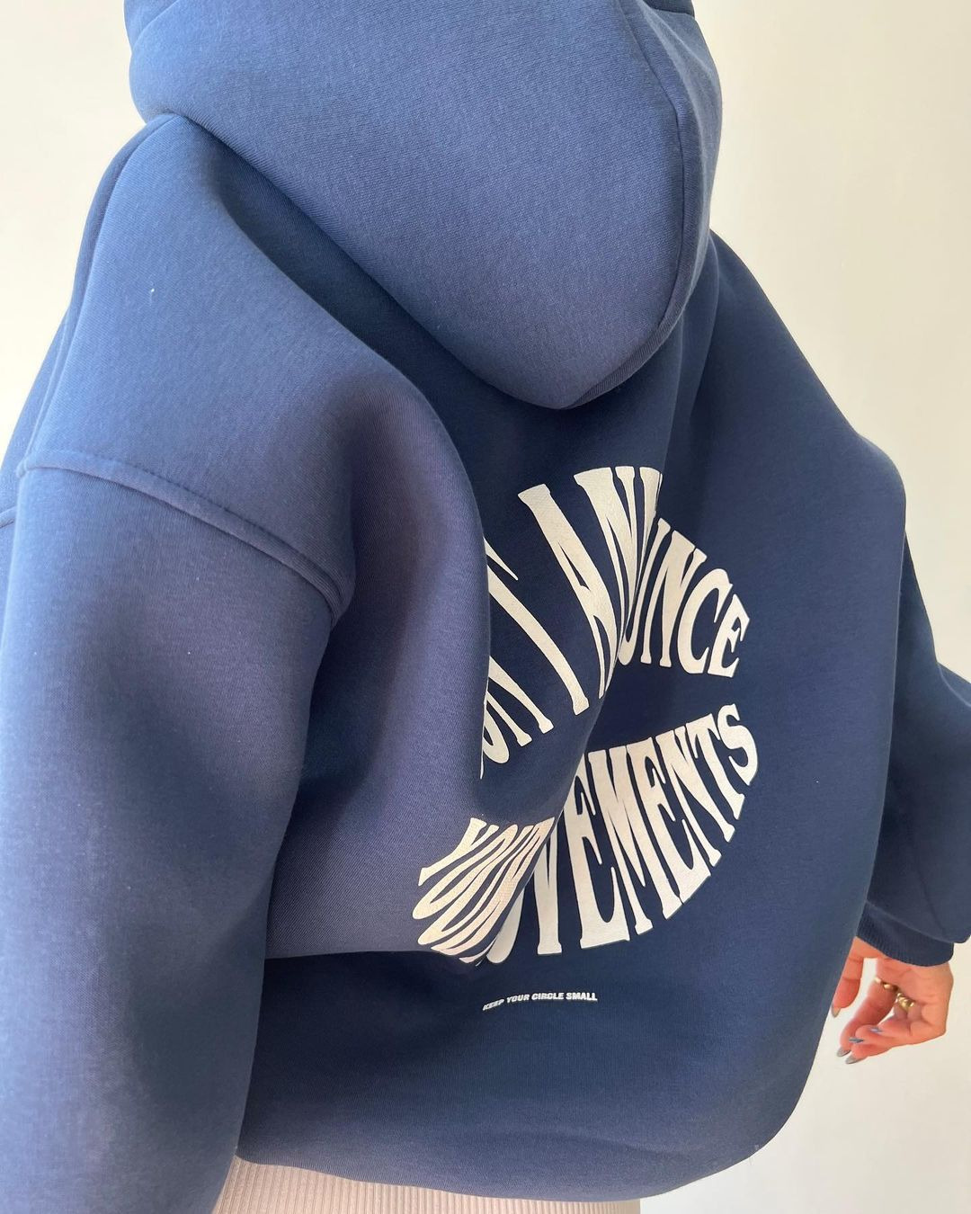 2023 Damski sweter z nadrukiem, uniwersalny top z długimi rękawami i kapturem dla kobiet_voghion.com