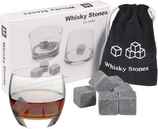 Amazon Whiskey Stone Ice Blutter Ice Ice Stone 9 Установлен Камень ледяного вина с цветной коробкой бархатной коробки
