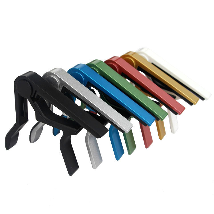 Metal guitar CAPO 7 color optional folk classical guitar CAPO ukulele tuning clip CAPO Metal guitar CAPO 7 color optional folk classical guitar CAPO ukulele tuning clip CAPO