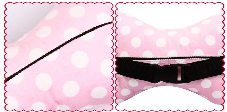 Hellokitty Car Pillow Cute Cartoon Car Headrest Neck Pillow Popular Leather Pillow Bone Pillow for Women