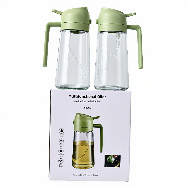 Fábrica de botellas de pulverización de doble propósito suministro directo de alta calidad de vidrio grueso anti-colgante a prueba de fugas botellas de pulverización a granel soporte personalizado