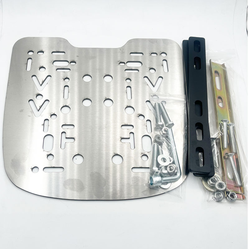 Placa Base para Maletero de Moto de Acero Inoxidable para Motocicleta y Moto Eléctrica image 10