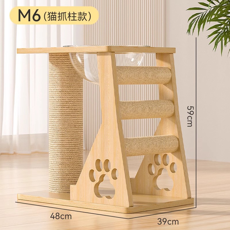 M6 우주 캡슐 고양이 등반 프레임-[발톱 갈기와 잠자는 삼위일체]