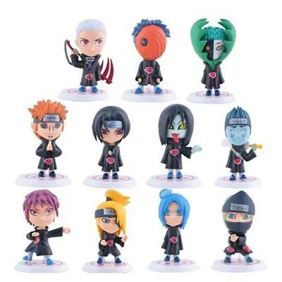 Фигурка Наруто в стиле Q, украшение для торта, игрушка Наруто, Саске, Какаши, Итачи, подарок, аниме-модель
