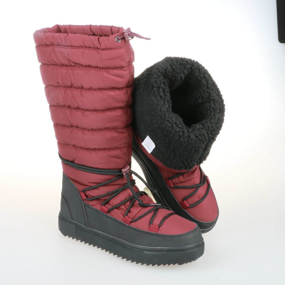 Exportación de comercio exterior a Rusia botas altas grandes protección de la pierna forro de tubo alto suela de lana gruesa antideslizante grueso cálido antideslizante impermeable