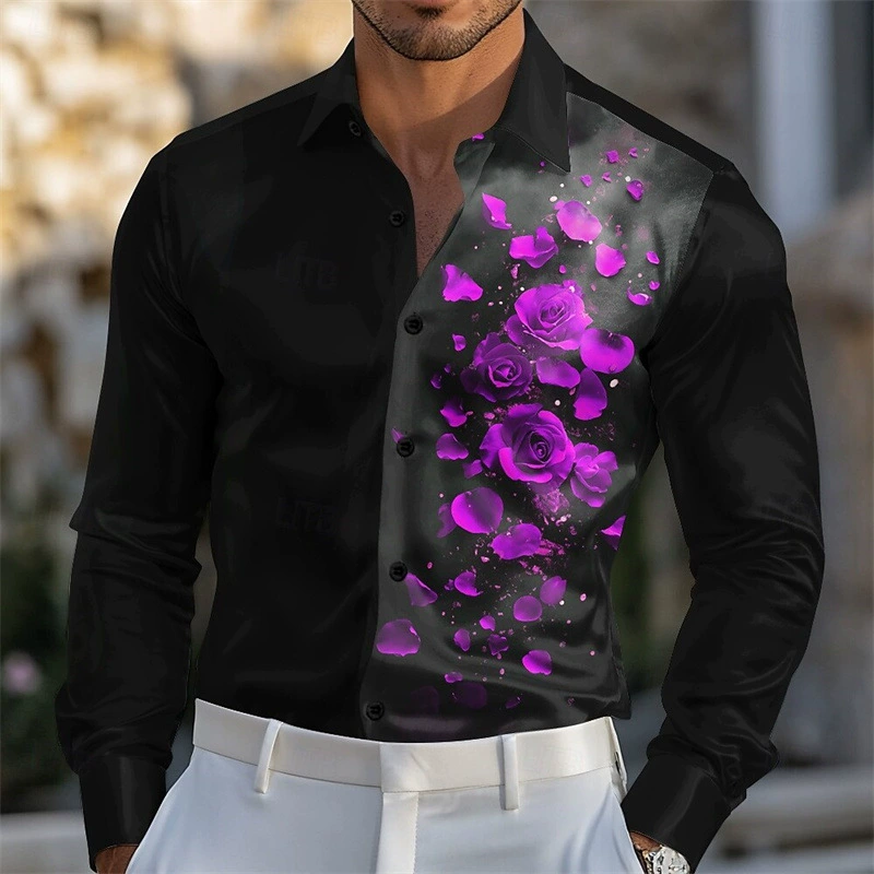 Spring shirt for leisure, 3D