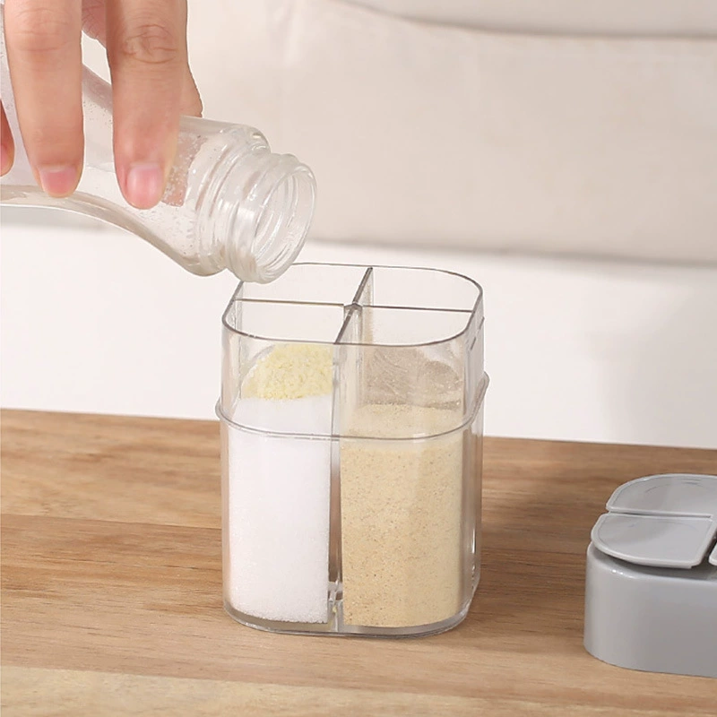 Kitchen Siheye Pupermint Bottle Kitchen Class Classification Four -grilled Seasoning Bottle