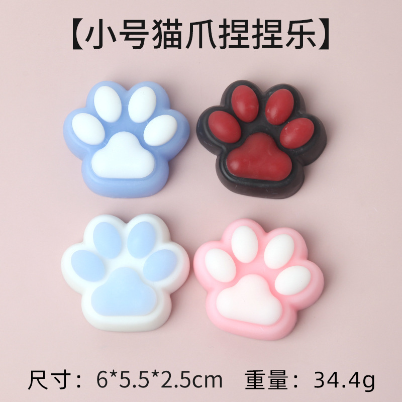 5cm 입체 2 색 고양이 발톱 [컬러 랜덤 헤어]]