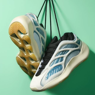 莆田椰子鞋yeezy700v3高品质真爆休闲爆款老爹鞋男鞋网红夜光潮女