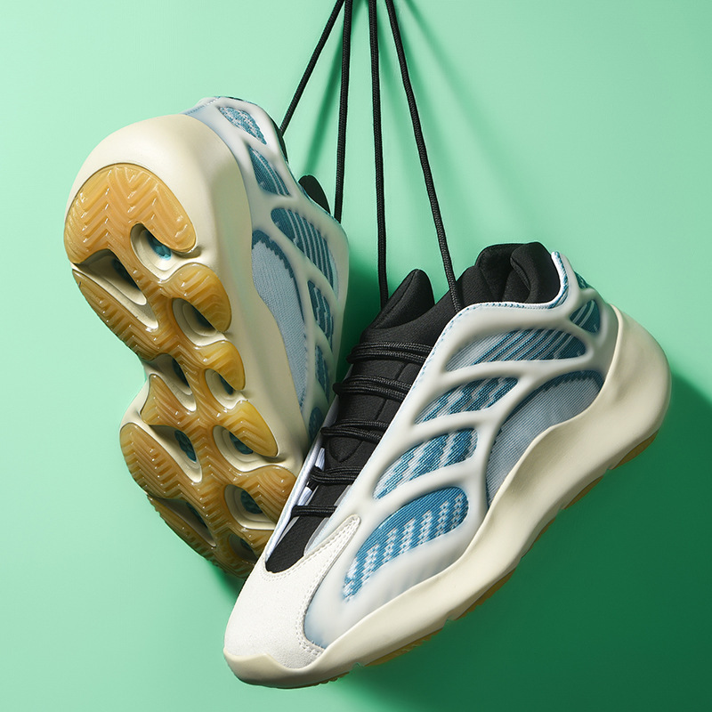 Akita Coconut Shoes Yeezy700V3 High Quality Really Popular Casual Popular Dad Shoes Men's Shoes Popular Luminous Trendy Women