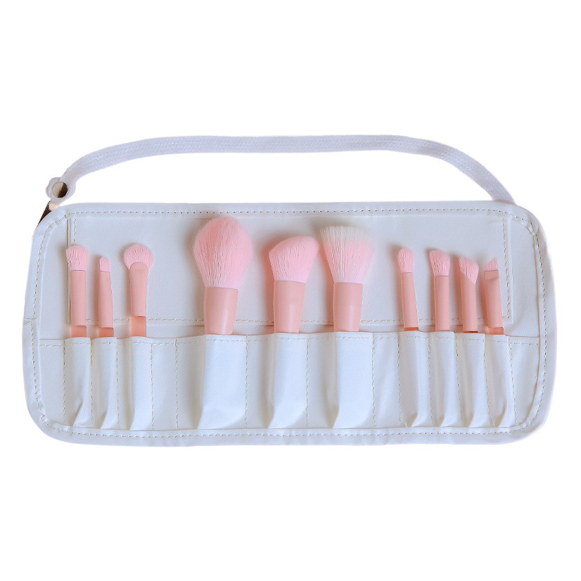 Cangzhou pelo suave 10 Medio estanque jalea Mini cepillo de maquillaje cepillo de color punteado cepillo rubor cepillo suelto cepillo de hoja