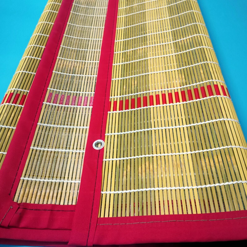 Processed Bamboo Bamboo Curtains Blackout Bamboo Door Curtains cm Outdoor Anti-Mosquito Household Bamboo Curtains Bamboo Curtains Direct Sales