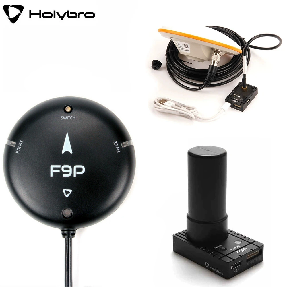 Системы высокоточной навигации GNSS Holybro H-RTK F9P Rover Lite, GPS, модель для фиксированного крыла