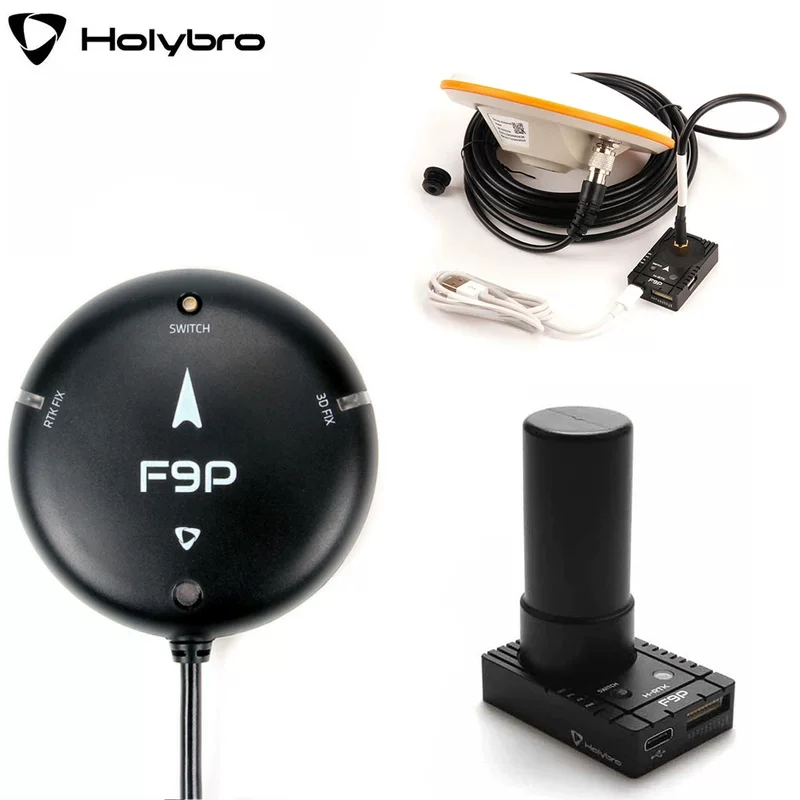 Системы высокоточной навигации GNSS Holybro H-RTK F9P Rover Lite, GPS, модель для фиксированного крыла