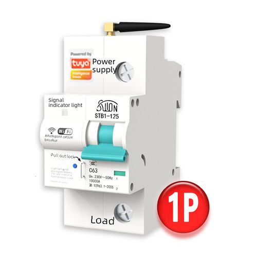Smart WiFi circuit breaker air switch master switch mobile remote APP control scribble wireless time delay opening