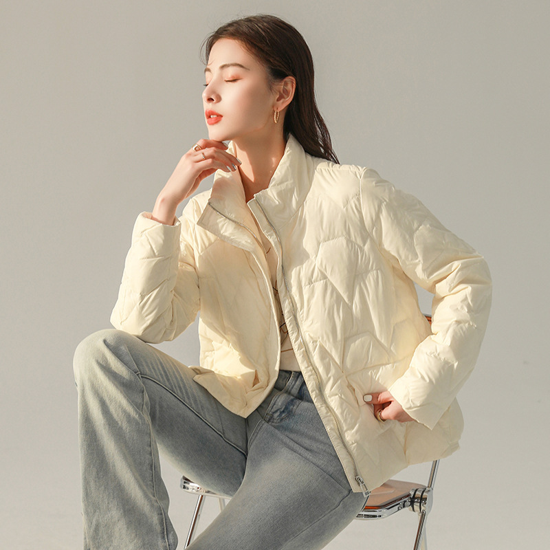 Chaqueta acolchada ligera para mujer, estilo casual