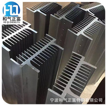 江浙沪供应挤压加工散热器铝型材太阳花电机壳散热板带齿圆管铝材
