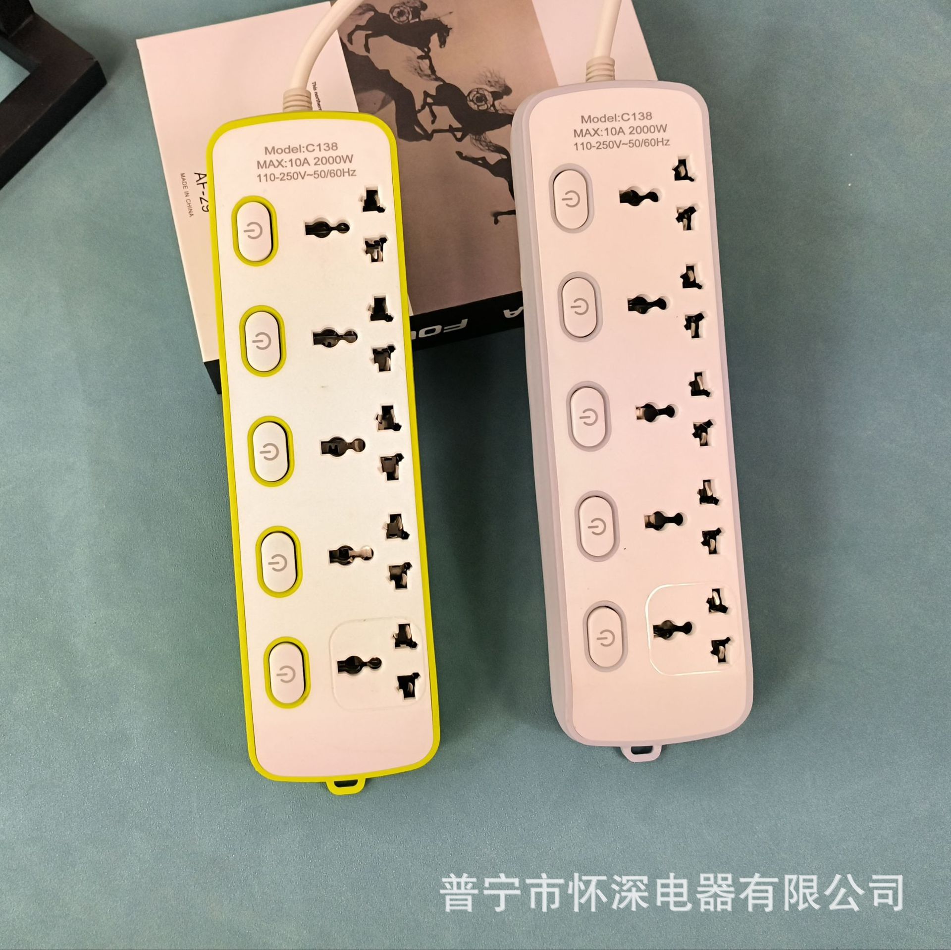 138 # placa de conexión agujero universal multi-agujero placa de conexión enchufe fila de fábrica azul amarillo blanco venta directa de comercio exterior enchufe fila