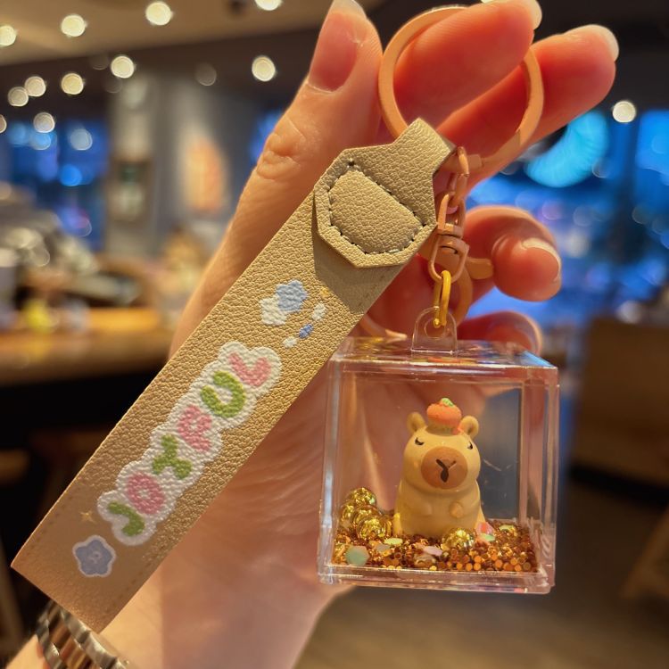 61g Weight Bag Pendant, Keychain Classification 1 Piece Quantity Holiday, Daily Occasion Acrylic Material Cartoon Character Pattern Unisex Gender Cute Style 1 Piece Cute Cartoon Character Acrylic Unisex Bag Pendant Keychain 13