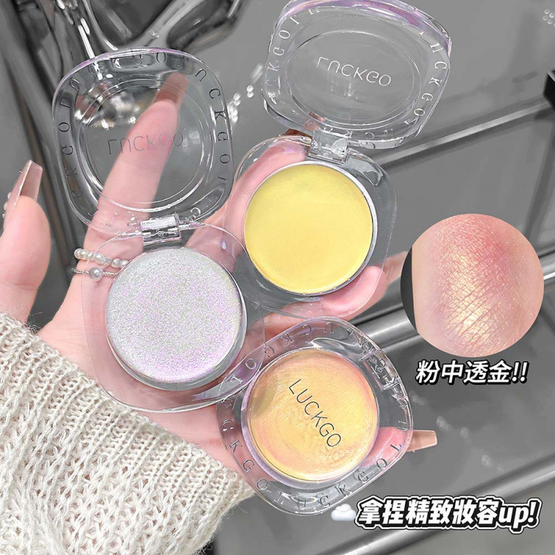 LUCKGO Crystal Translucent Magic Blush Gel Blush Natural Cosméticos Maquillaje transfronterizo de fiesta estudiantil