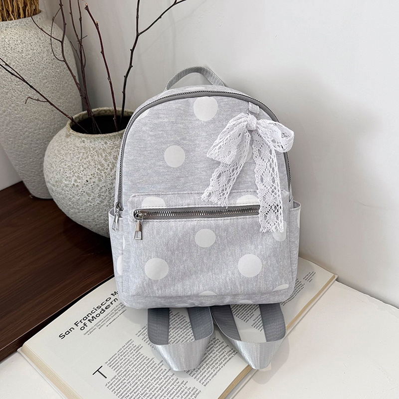 Mochila de viaje casual de moda de gran onda para estudiantes de clase, gran capacidad de personalidad, bolso de mujer simple al aire libre