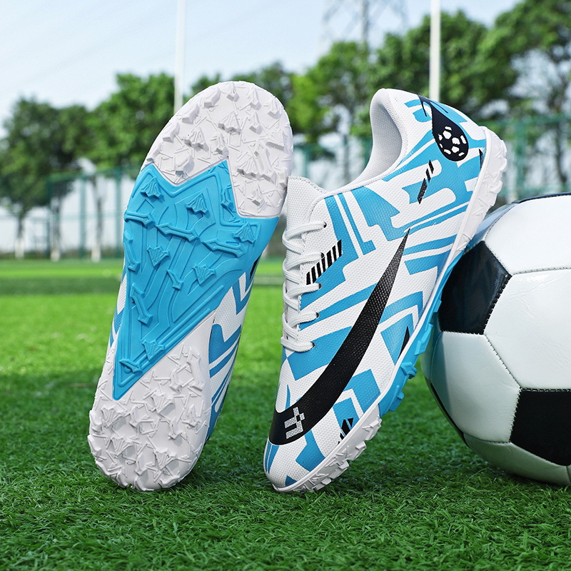 Customizado transfronterizo de clavos largos zapatos de fútbol para hombres adultos entrenamiento de clavos profesionales zapatos de entrenamiento de niños zapatos deportivos de baja altura juveniles image 9
