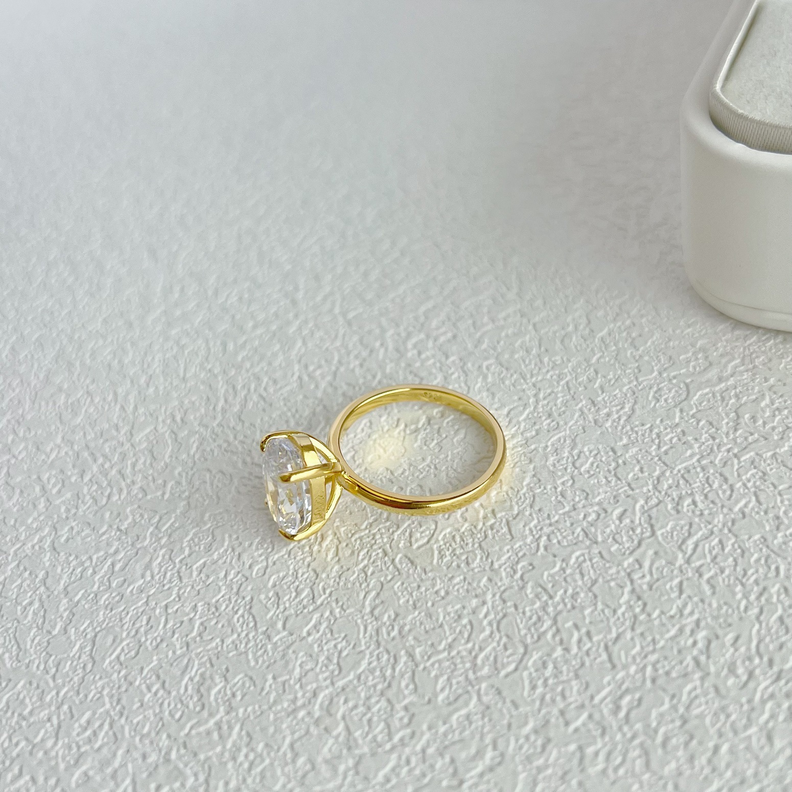 6g Weight Zircon Inlay Material Rings Classification 5, 9 Ring Size 1 Piece Quantity Holiday, Daily Occasion 925 Sterling Silver Material Geometric, Heart Shape Pattern Women's Gender Plating, Inlay Design Elegant Style 925 Sterling Silver Zircon Geometric Heart Shape Rings 14