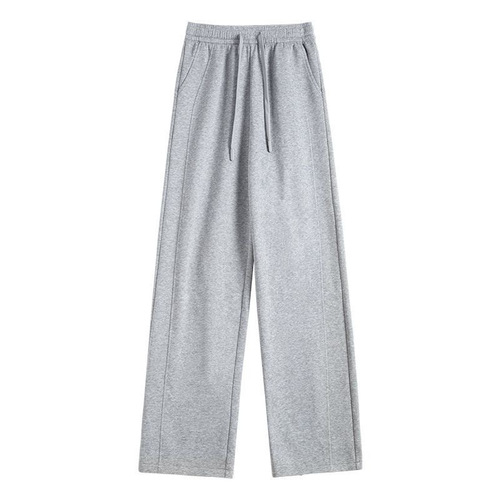 Women's Spring and Autumn 2025 High-Waisted Loose Slimming Wide Leg American Narrow Version Casual Sweatpants