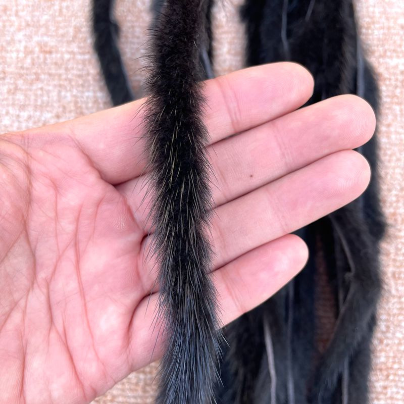 编制用貂毛丝