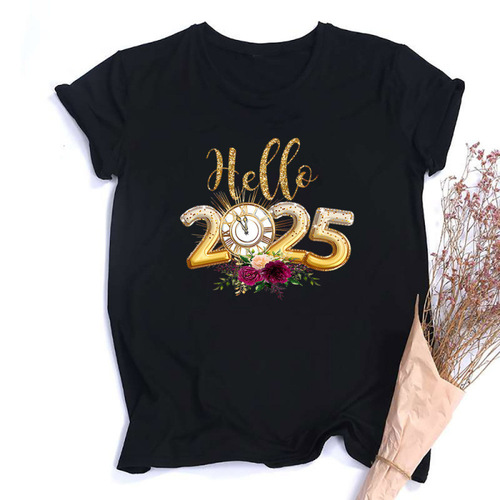 Summer European and American wholesale women's T-shirts round neck casual large size loose short-sleeved women's tops