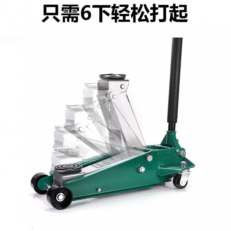 4 toneladas de gato de doble bomba nuevo vehículo de mantenimiento hidráulico hidráulico horizontal SUV fuera de carretera cambio de neumáticos gato especial para reparación de automóviles