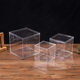 in stock transparent storage box acrylic plastic box square box flower gift box food packaging box small quantity