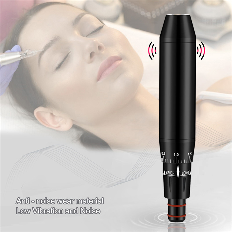 Máquina de tatuaje de cejas de conversión de frecuencia ybeauty bolígrafo de tatuaje inalámbrico, cejas de niebla, labios flotantes, línea de pupilas, productos de tatuaje de belleza multifuncionales