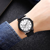 Men's watch for leisure, quartz silica gel swiss watch, suitable for teen, wholesale