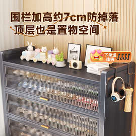 钢制鞋防尘入户家用门口玄关新爆大容量铁艺翻门多层钢制防尘鞋柜