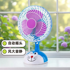首振りファンアニメ扇風機静音学生寮ベッドの小型携帯オフィスの扇風機卸売り