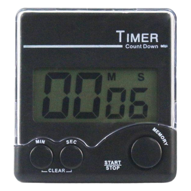 Temporizador de cocina visual multifunción cronómetro electrónico estudiante aprendizaje ejercicio tiempo gerente temporizador