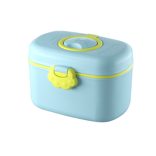 Baby milk powder packaging box for outing portable newborn baby rice flour sealed jar complementary food storage milk powder box