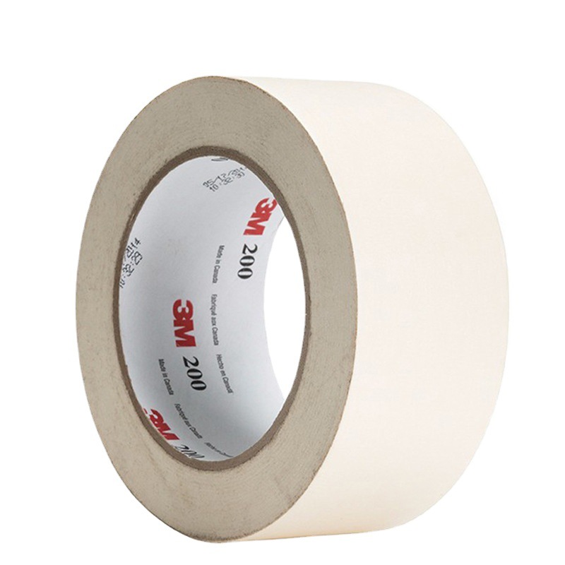 3M200美纹纸胶带汽车美容喷漆装潢遮蔽胶带0.11mm厚