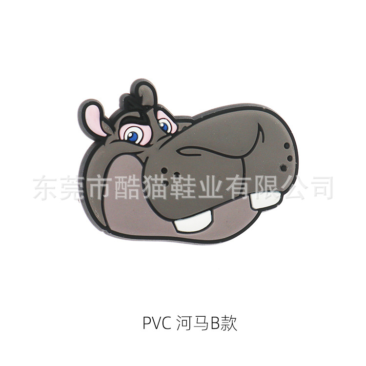 Nuevo estilo agujero zapatos flor lindo zapato hebilla carlochi zapatos accesorios dibujos animados agujero zapatos decoraciones accesorios animal mundo