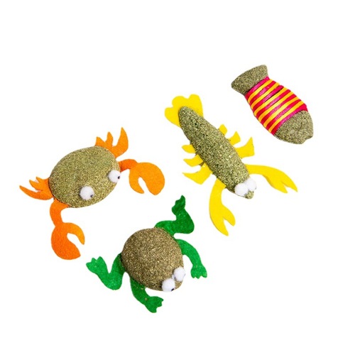 Cat toy mint ball self-stimulating molar stick wood Tianpo simulation cat toy pet molar tooth cleaning supplies wholesale