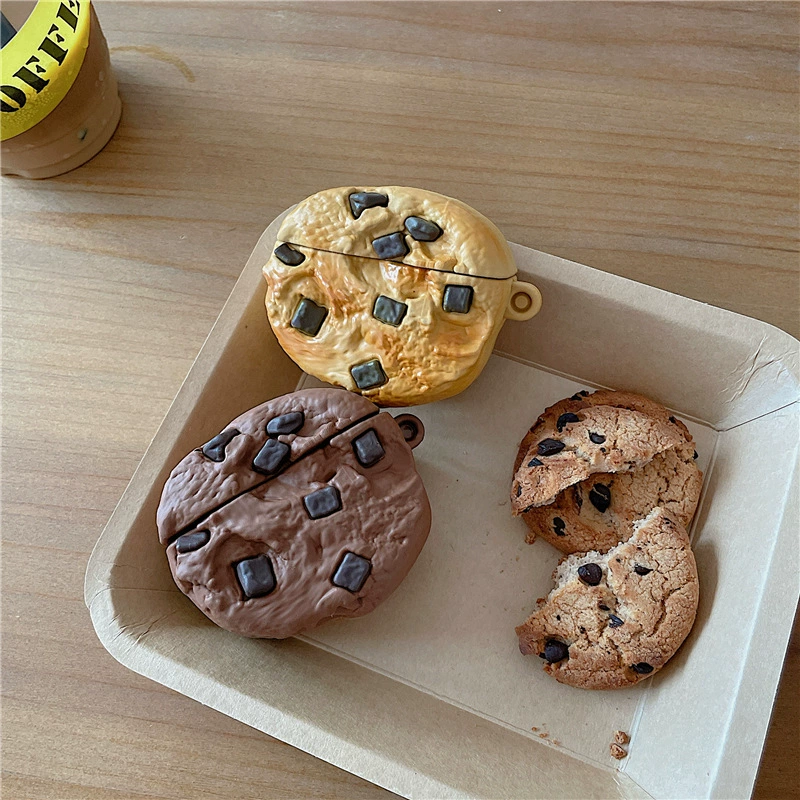 Подделка Quduoduo Biscuit, подходит для AirPods Pro3, чехол для наушников Apple Bluetooth, защитный чехол для 2/3/4 поколения, 2025