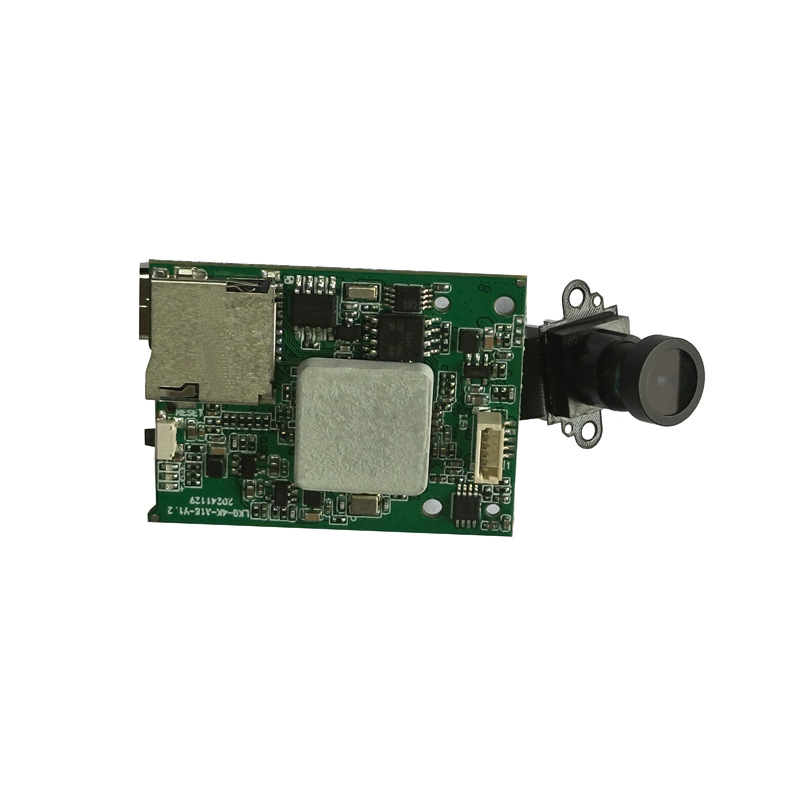 8MP 4K WIFI无线迷你小巧监控摄像头主板模组套料双向语音有夜视