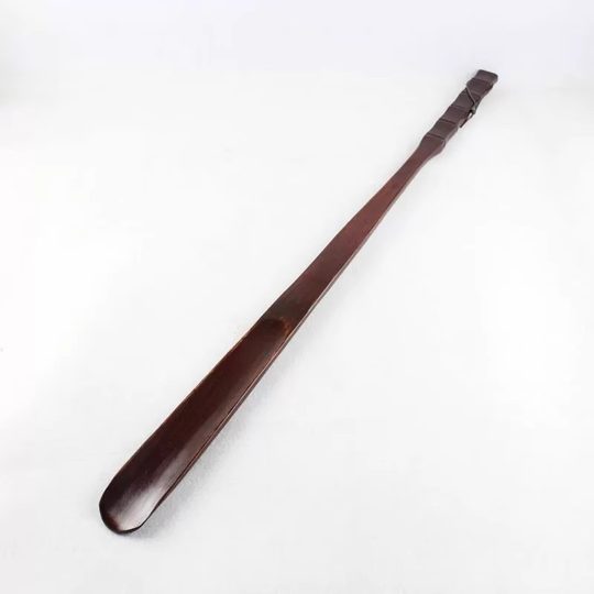 Solid Wood Shoe Puller Long Handle Household Pregnant Women's Shoe Wearer Artifact Lefter Shoe Rick Shoe Slider for the Elderly Without Bending