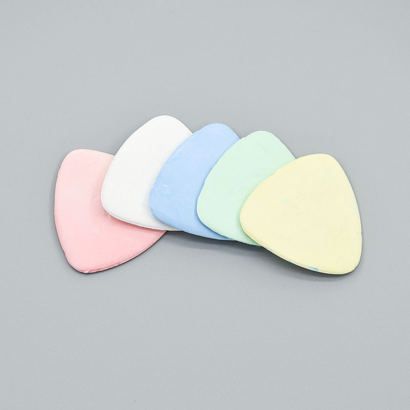 IYR7 Colored Chalk Sticks for Drawing Clothes - 45 Piece Set, Cutting Chalk, Triangular Chalk / Available in All-White, All-Color