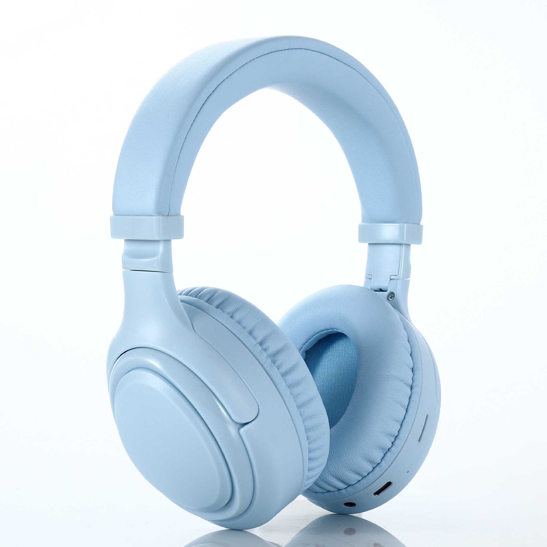 Audífonos Bluetooth diadema plegables, con tarjeta TF, 40h de autonomía