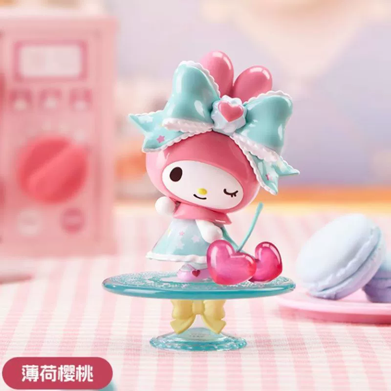 Настольная фигурка Sanrio My Melody «Afternoon Tea», мини‑фигурка ≈11 см, слепые коробки и наборы