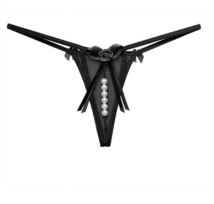 Lace Thong in Purple